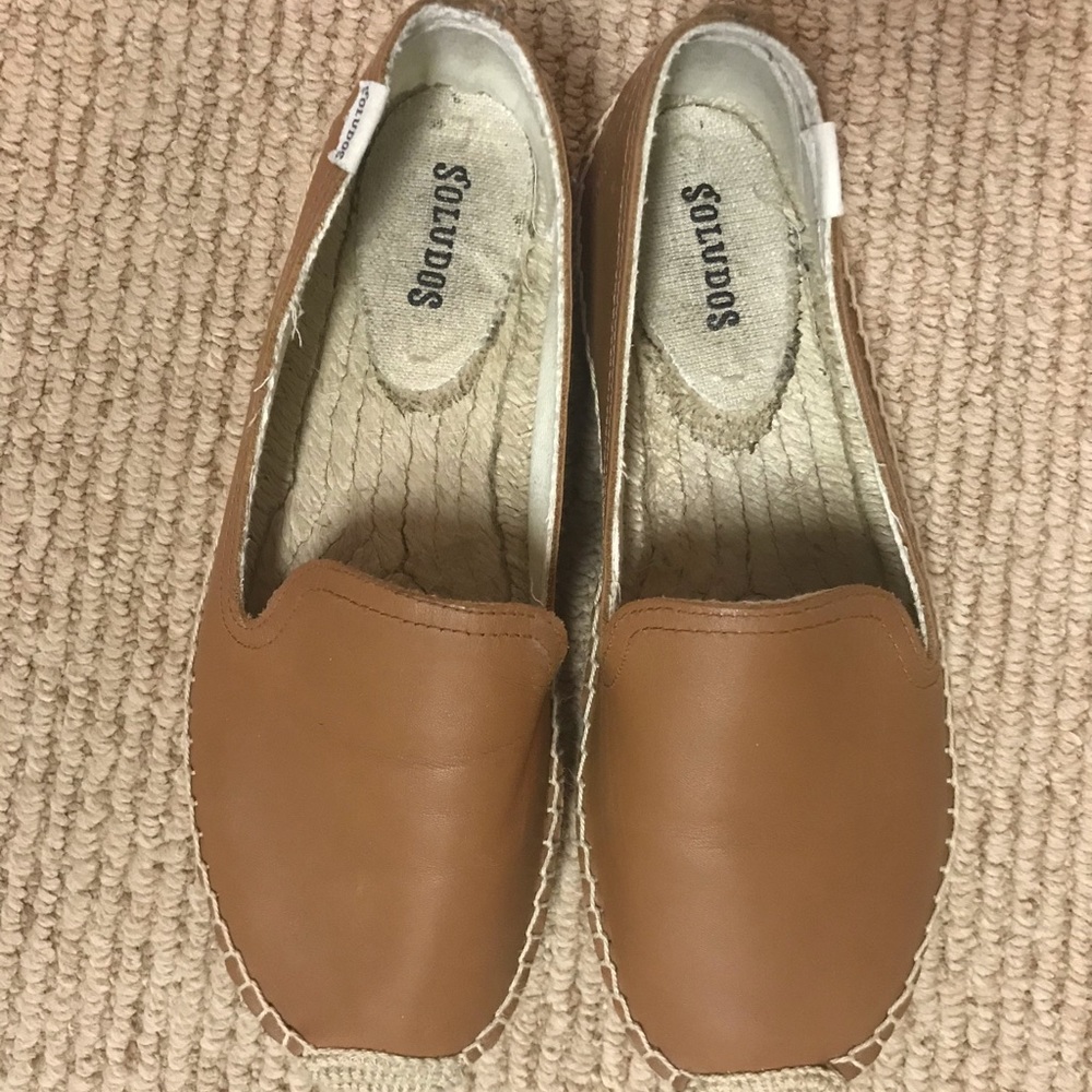 Size 8 saludos smoking slipper leather